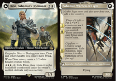Dion, Bahamut's Dominant // Bahamut, Warden of Light - Foil - Extended Art